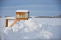 Rural Mailbox in Winter Royalty Free Stock Photo