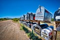 Rural Mailboxes Royalty Free Stock Photo