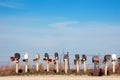 Rural mailboxes Royalty Free Stock Photo