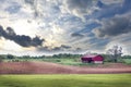 Rural Maryland farm in Spring Royalty Free Stock Photo