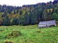 Rural and mountain farms and the traditional architecture in Thur River Valley