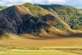 Rural mountain landscape in the fall Royalty Free Stock Photo