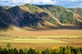 Rural mountain landscape in the fall Royalty Free Stock Photo