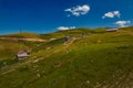 Rural mountain landscapes of Georgian Adjara region