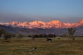 Rural Mountain Sunrise