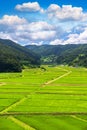 Rural Nagano, Japan Rice Terraces