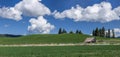 Rural North Idaho panoramic. Royalty Free Stock Photo