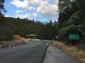 Rural onramp for Interstate 5 in California