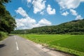 Rural pavement road