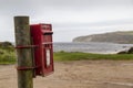 Rural postbox on arran