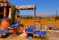 Rural pottery shop (Crete, Greece) Royalty Free Stock Photo