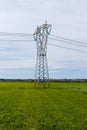 Rural pylon Royalty Free Stock Photo