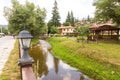 Rural rest park in Koprivshtitsa, Bulgaria Royalty Free Stock Photo