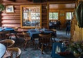 Rural restaurant, interior Royalty Free Stock Photo