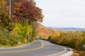 Rural Road in the Fall Royalty Free Stock Photo