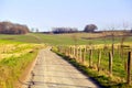 Rural road in Limburg