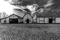 Rural scene in Bilzen Limburg Belgium