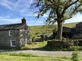 Old stone cottage in, Oughtershaw, Yorkshire, UK Royalty Free Stock Photo