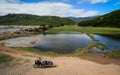 Rural scenery in Phan Rang, Vietnam Royalty Free Stock Photo