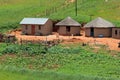 Rural settlement - South Africa Royalty Free Stock Photo