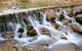 Rural small waterfall, srgb image