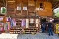 Rural souvenir shop in Bulgaria Royalty Free Stock Photo