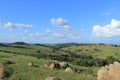 Rural Swaziland, farms and fields, Southern Africa, african landscape