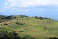 Rural Swaziland landscape with farmland, Southern Africa, african nature