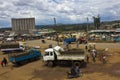 Rural town in Africa Royalty Free Stock Photo