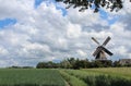 Rural Traditional Windmill, Paesens, the Netherlands