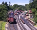 A rural train station UK Royalty Free Stock Photo