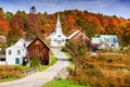 Rural Vermont USA Skyline