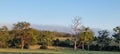 Rural view stunning afternoon nsw Australia