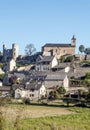 Rural village in France Royalty Free Stock Photo