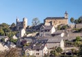 Rural village in France Royalty Free Stock Photo