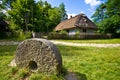 Rural village old house in southern Poland Royalty Free Stock Photo