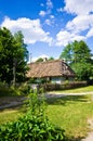 Rural village old house in southern Poland Royalty Free Stock Photo