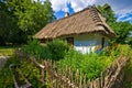 Rural village old house in southern Poland Royalty Free Stock Photo