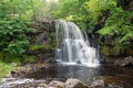 Rural waterfall in Yorkshire Royalty Free Stock Photo