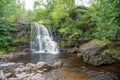 Rural waterfall in Yorkshire Royalty Free Stock Photo