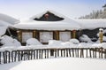 Rural winter landscape