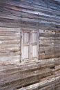 Rural wood wall and window.
