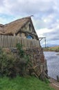 Rural wooden house