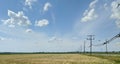 Ruralscape in Beloeil, Quebec on a summer day Royalty Free Stock Photo