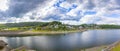 Rurberg and Rursee on a beautiful day in summer