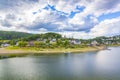 Rurberg and Rursee on a beautiful day in summer