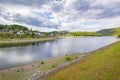 Rurberg and Rursee on a beautiful day in summer