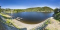 Rursee Village Rurberg Panorama, Germany