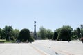 Ruse, Bulgaria - May 08 2015 : People enjoying sunny day in the Royalty Free Stock Photo