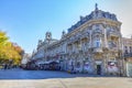 Ruse, Bulgaria - October 21, 2017: Ruse state opera theater. Royalty Free Stock Photo